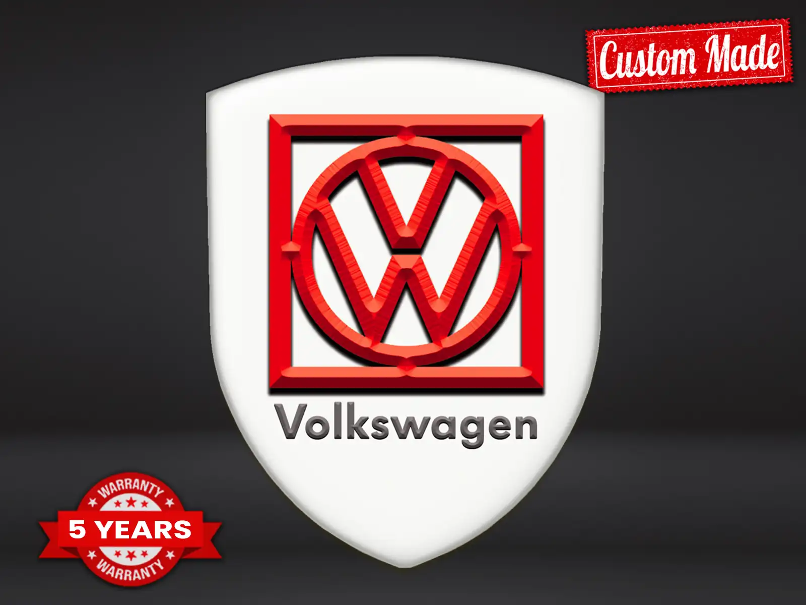 VW Custom Car Decal Stickers Premium Star High End